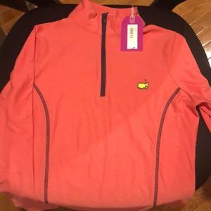 Masters pink/navy pullover XS. NWT